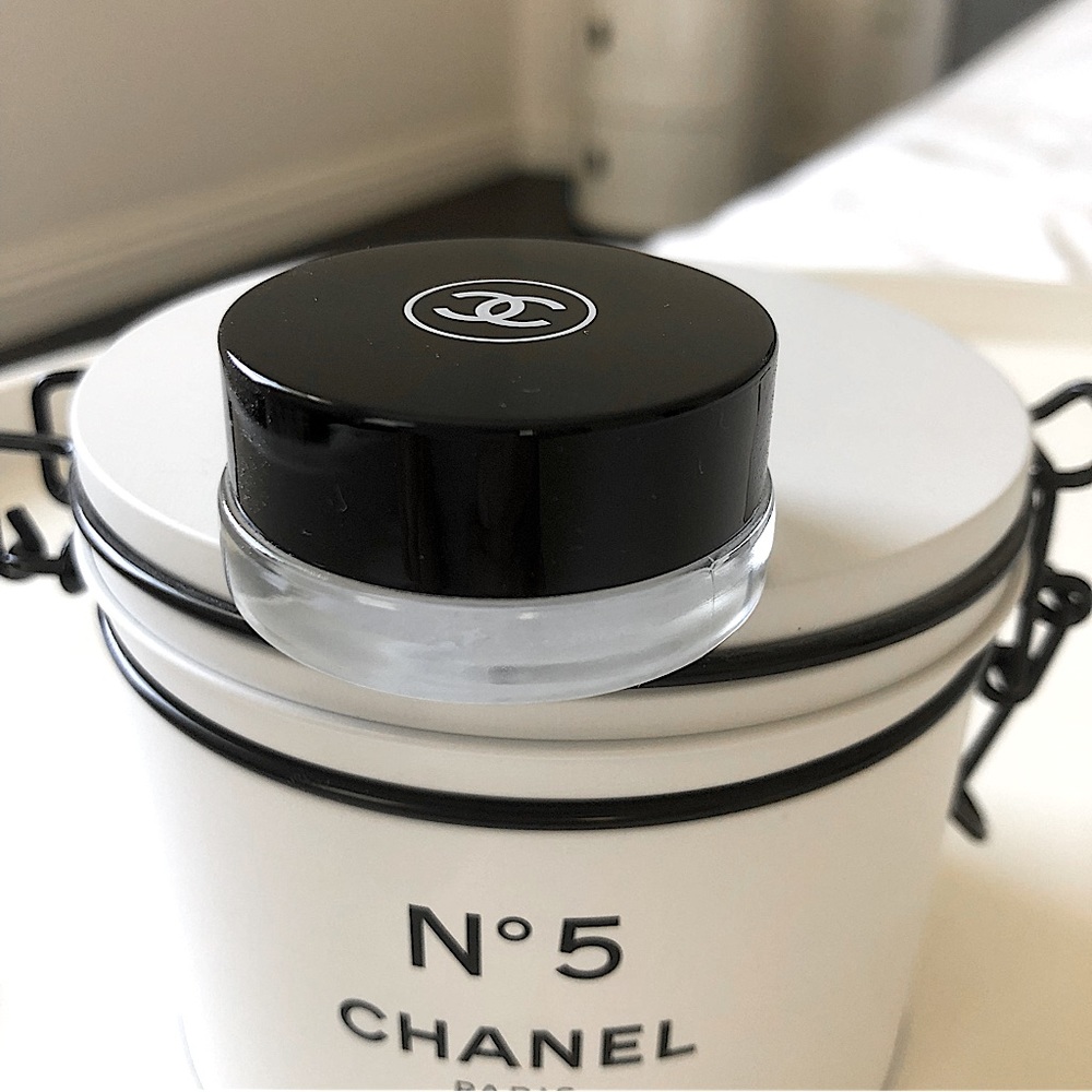 2 x Chanel CC Beauty Glass Bottle Jar Container for Makeup Travel designer - Picture 4 of 8
